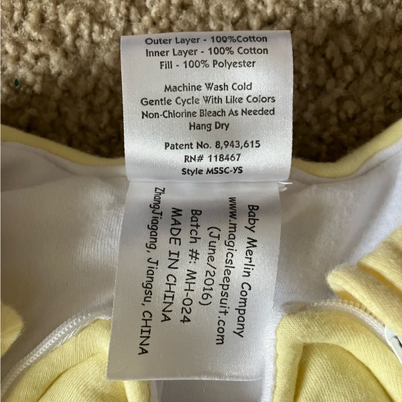 Baby Merlin’s Magic Sleepsuit - Picture 4 of 7